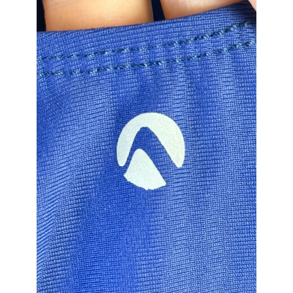 NEXT Women Spice Market Contour One Piece Swimsuit Beach‎ Summer Blue Geom Small